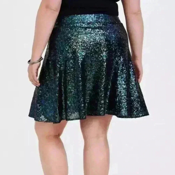 Torrid Sequin Mini Skirt - Picture 2 of 8